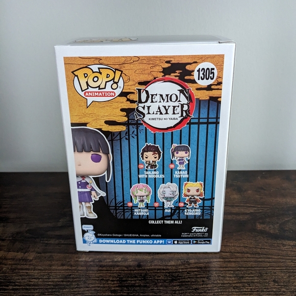 NEW Demon Slayer Kanao Tsuyuri Glow GITD  Funko Pop Barnes and Noble exclusive - Picture 3 of 10